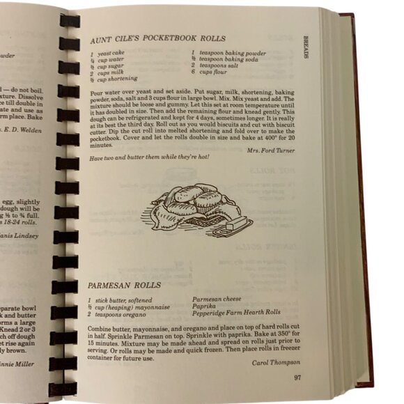 Yesterday Today and Tomorrow Cookbook by Charles Baddour 1994 Spiral Bound - Picture 7 of 13